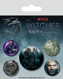 Set The Witcher-badges