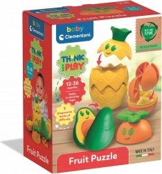 Clementoni Baby stapelbaar fruit van gerecycled plastic