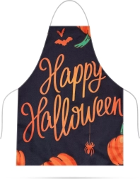 Halloween-keukenschort van waterdicht canvas