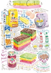 Puzzel Magnolia regenboogkoekjes 1000 stukjes