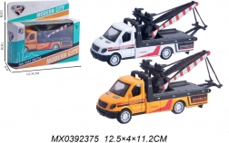 metalen model van een takelwagen met opwindmechanisme