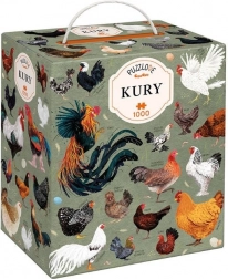 Puzzel Puzzlove kippen 1000 stukjes
