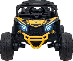 Elektrische kinderterreinwagen CAN-AM MAVERICK 24 V geel