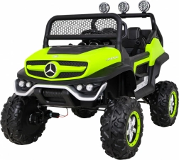 Elektrische kinderauto Mercedes-Benz Unimog groen 4x4