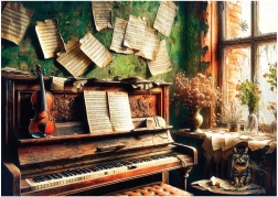 ANATOLIAN Puzzel Piano XL 700 stukjes