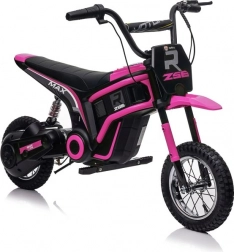 Kinder Motorfiets Met Batterij Roze