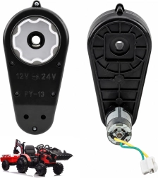 Motor met versnellingsbak 24 V (RS550, 12.000 omw./min) voor elektrische voertuig SX2068 - 1 stuk