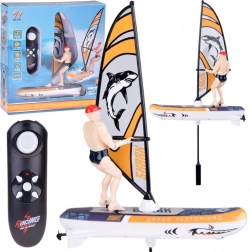 RC windsurfer met LED-verlichting – op afstand bestuurbaar watertspeelgoed