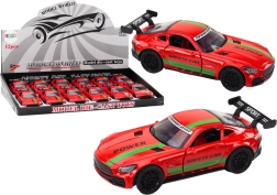 Sportauto 1:32 Figur Spoiler metalen rood geluiden
