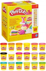 Play-Doh grote set 18 potjes