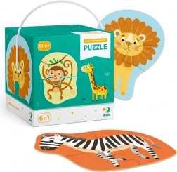 Dodo puzzel 2–4 stukjes dieren