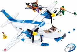 Sluban politiewatervliegtuig met dieven bouwset