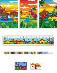 Schrijfset met dinosaurusmotief
