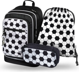 Schoolset rugzak, etui en zak Cubic Goal