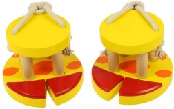 Houten giraffen-stelten voor kinderen Bigjigs Toys