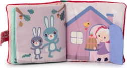 Textielboekje Roodkapje met bijtring