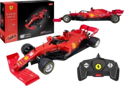 Bouwset Autootje RC Rastar 1:16 Bolide Ferrari SF1000 rood