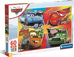 Clementoni puzzel Cars Sterke Vier MAXI 60 stukjes