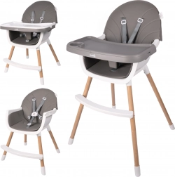 Eetstoeltje BITEO grijs