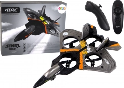 Op afstand bestuurbare R/C-straaljager – zilver