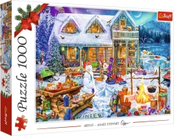 Puzzel 1000 stukjes TREFL Wintertijd XMAS