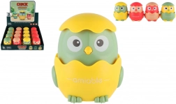 Kuikentje met vliegwiel van kunststof 7 × 8 cm