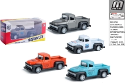 Metalen auto met terugtrekmechanisme