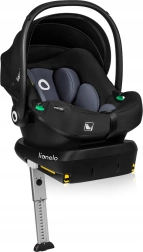 Lionelo autostoeltje met basis Astrid i‑Size 40–87 cm – Zwart