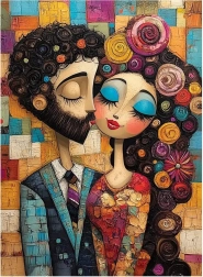 Legpuzzel Onschuldige liefde 1000 stukjes ANATOLIAN