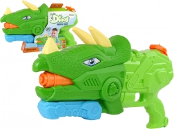 Waterpistool Dinosaur Triceratops 1330 ml groen