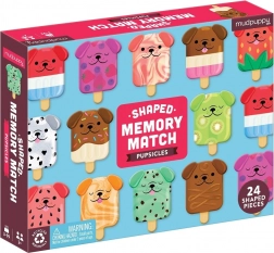 Houten memoryspel hondjes MUDPUPPY
