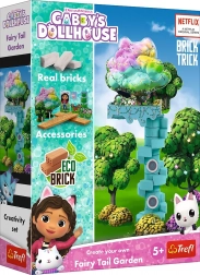 Bakstenen bouwset BRICK TRICK – GABBY'S POPPENHUIS: Magische tuin (34 onderdelen) van TREFL