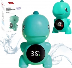 Digitale kinderthermometer voor water en kamer WOOPIE in dinosaurusvorm – blauw