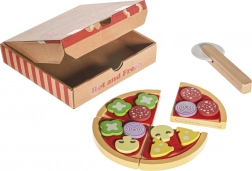 Houten pizza speelgoed voor kinderen