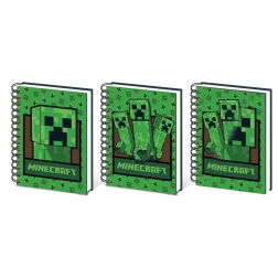 Minecraft lenticulair notitieboek A5 Creeper