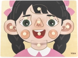 Houten inlegpuzzel – meisje