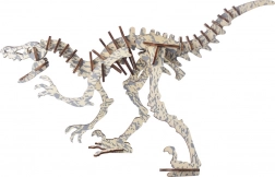 Woodcraft houten 3D-puzzel Peinonychus