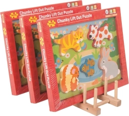 Bigjigs Toys houten puzzlestandaard