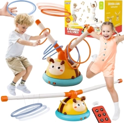 WOOPIE automatische springgame 2-in-1 met bijendoel