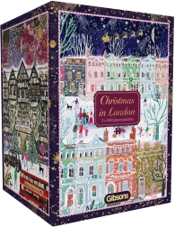 GIBSONS puzzel Kerstmis in Londen 3×500 stukjes