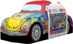 Puzzel EUROGRAPHICS in metalen blik Volkswagen Kever 550 stukjes