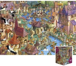 Puzzel HEYE Králíčkov 1000 stukjes
