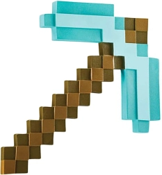 Diamanten pikhouweel MINECRAFT 41 cm – kostuumaccessoire DISGUISE