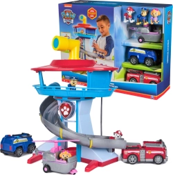 PAW Patrol uitkijktoren met licht, geluid, voertuigen en figuren