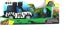 Dinosaurusset met auto