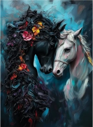 Puzzel zwart-wit 1000 stukjes ANATOLIAN