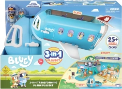 Bluey Vliegtuig 3-in-1 met 2 figuren