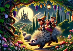 Puzzel Egeltje en vrienden 200 stukjes