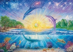 Puzzel dolfijnen 1000 stukjes