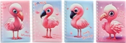 Notitieboek met flamingo